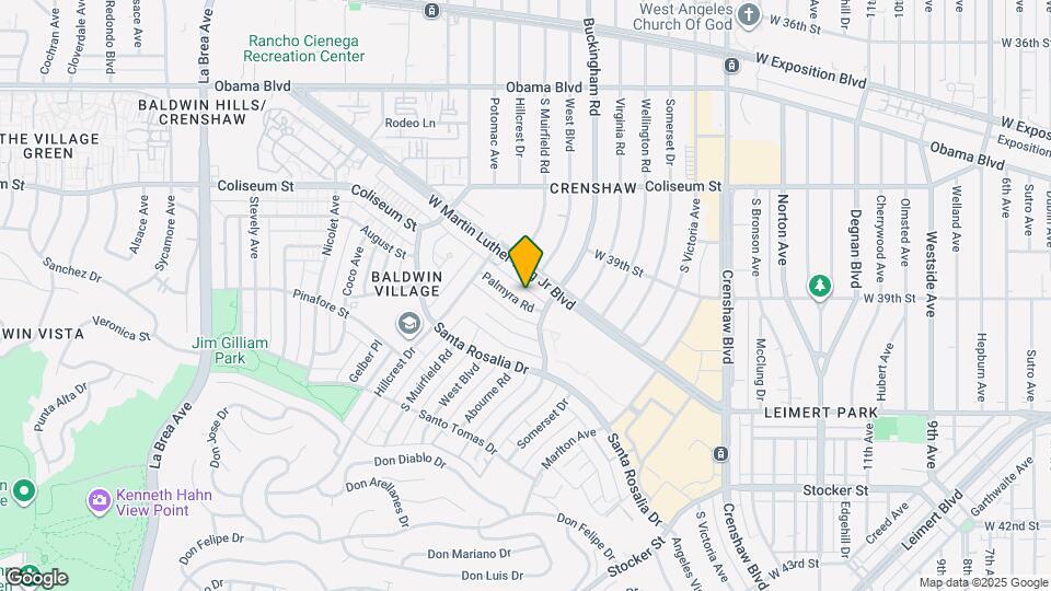 4025 Palmyra Rd Map and Location Details