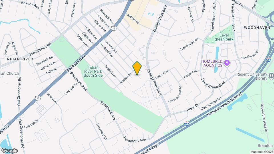 2213 Sparrow Rd Map and Location Details