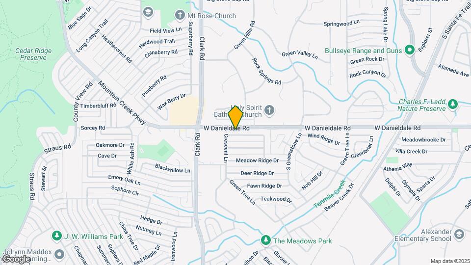 1327 High Ridge Dr Map and Location Details