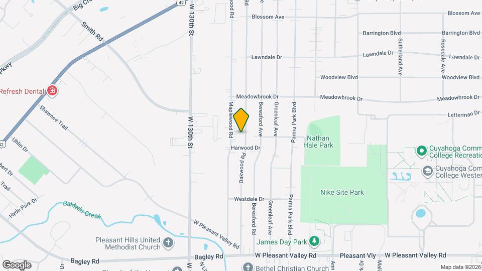 7072 Oakwood Rd Map and Location Details