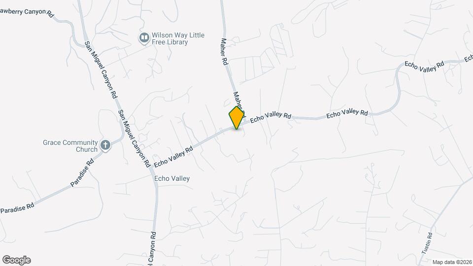 128 Echo Valley Rd Map and Location Details