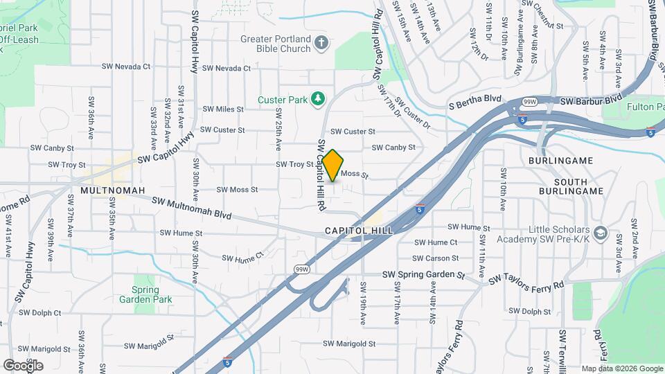 7898 SW Capitol Hill Rd Map and Location Details