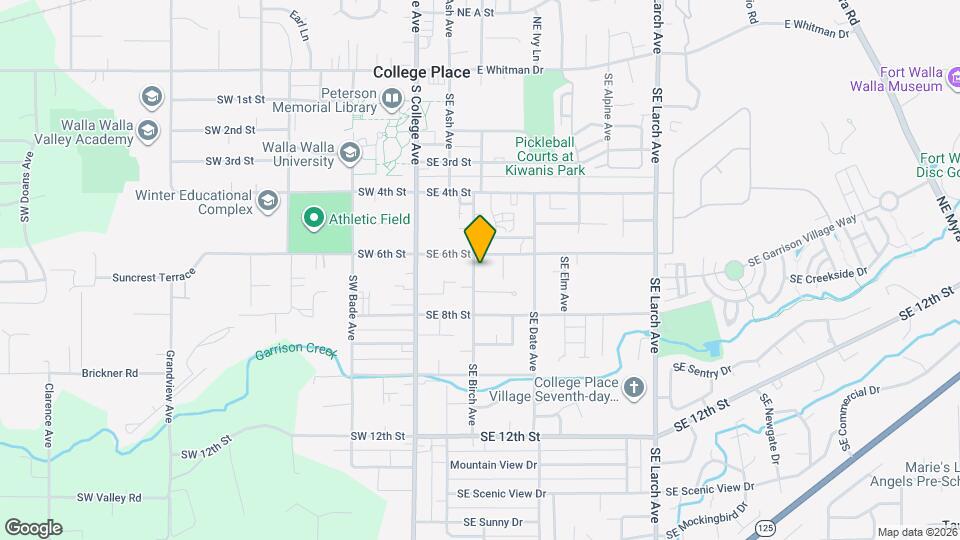 615 SE Birch Ave Map and Location Details