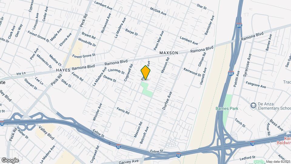 3850 Penn Mar Ave Mapa y Detalles de la Ubicación