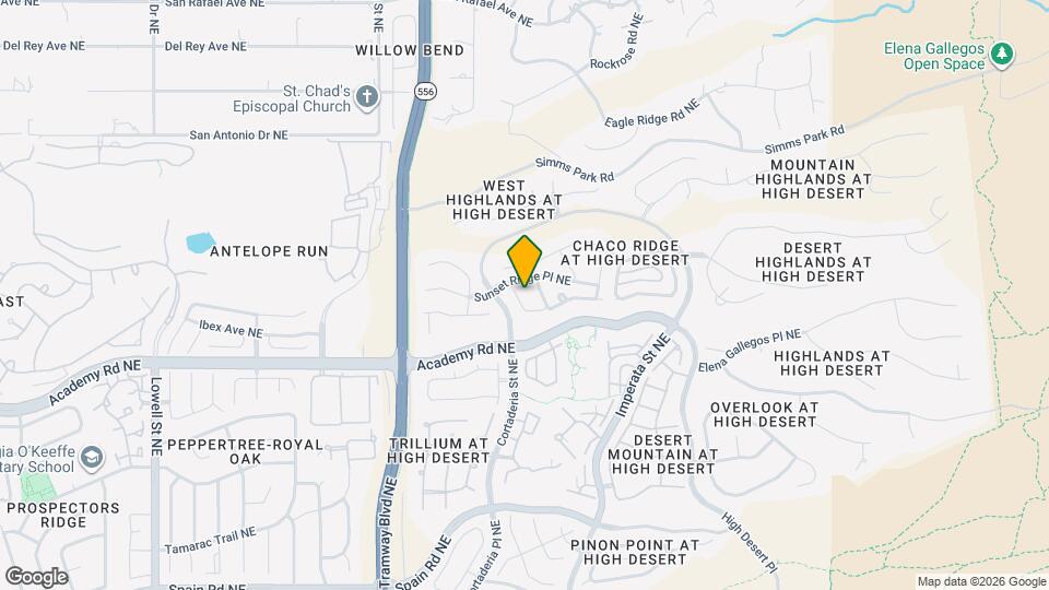 6416 Sage Point Ct NE Map and Location Details