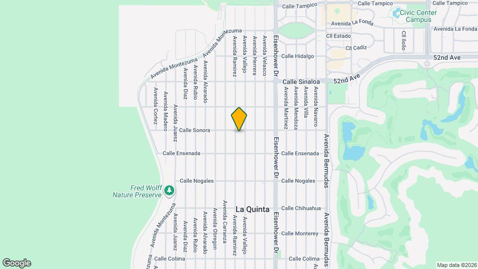 52280 Avenida Ramirez Map and Location Details
