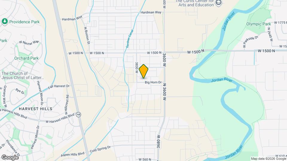 3760 Big Horn Dr Map and Location Details