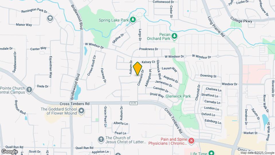 3505 Crescent Ct Map and Location Details