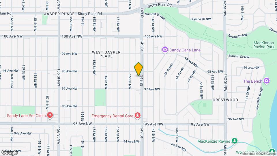 9740 149th St NW Map and Location Details