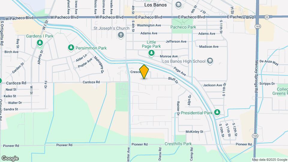 411 Bluff Dr Map and Location Details