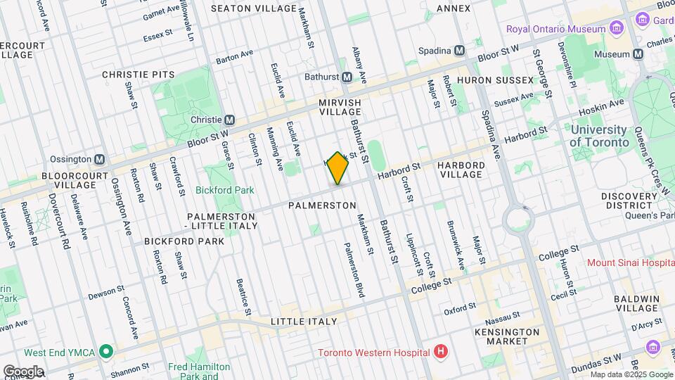 435 Palmerston Blvd Map and Location Details