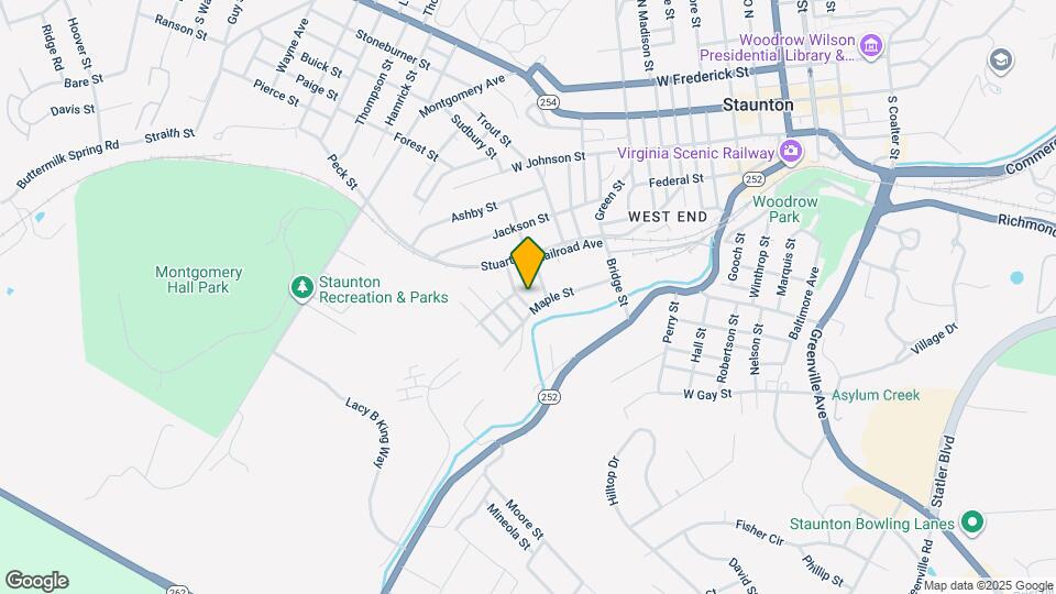 511 Bowling St Map and Location Details