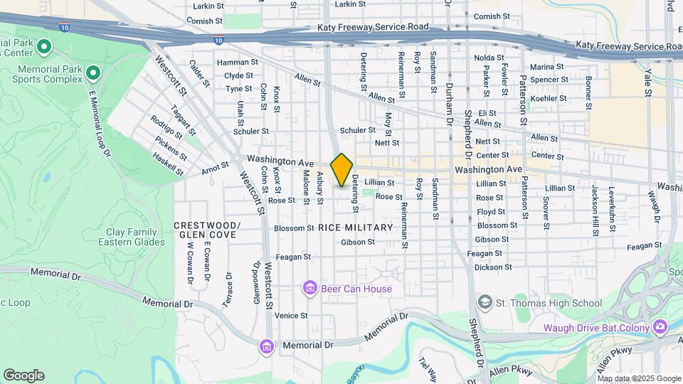 5417 Lillian St Map and Location Details