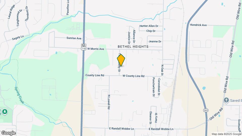 3015 Twin County St, Unit B Map and Location Details