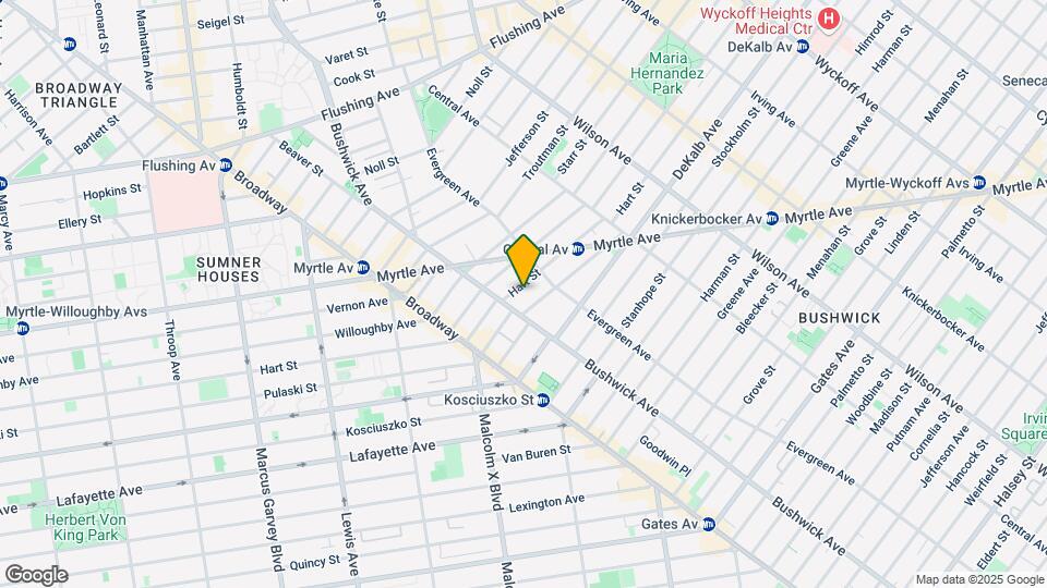 546 Hart St Map and Location Details