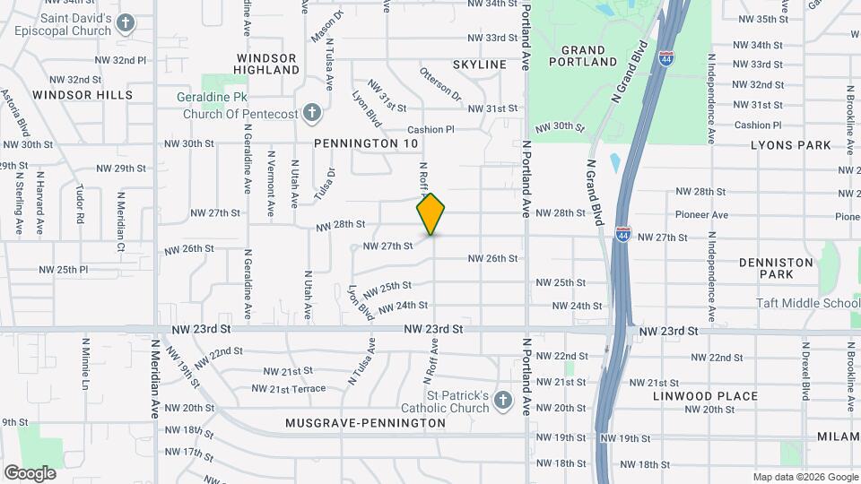 3900 NW 27th St Map and Location Details