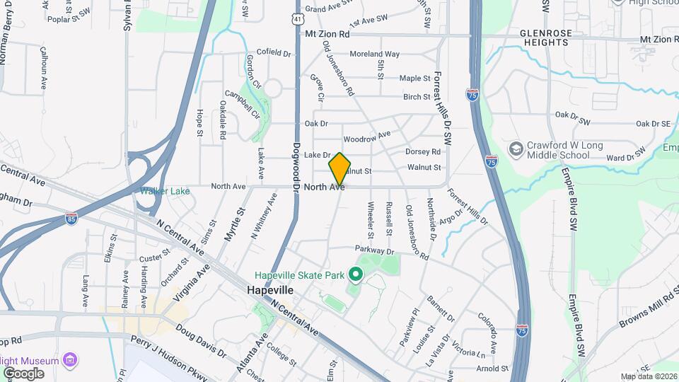 518 North Ave Map and Location Details