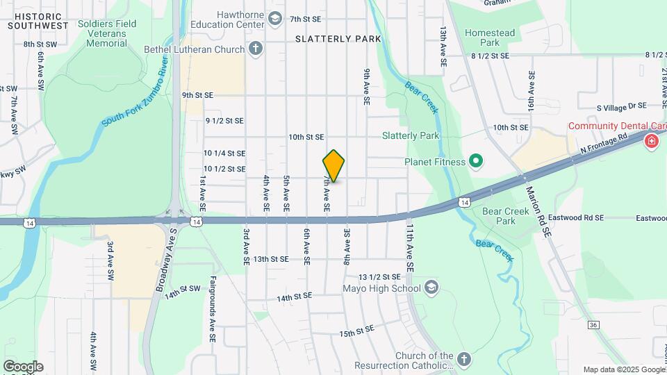 1112 7th Ave SE Mapa y Detalles de la Ubicación