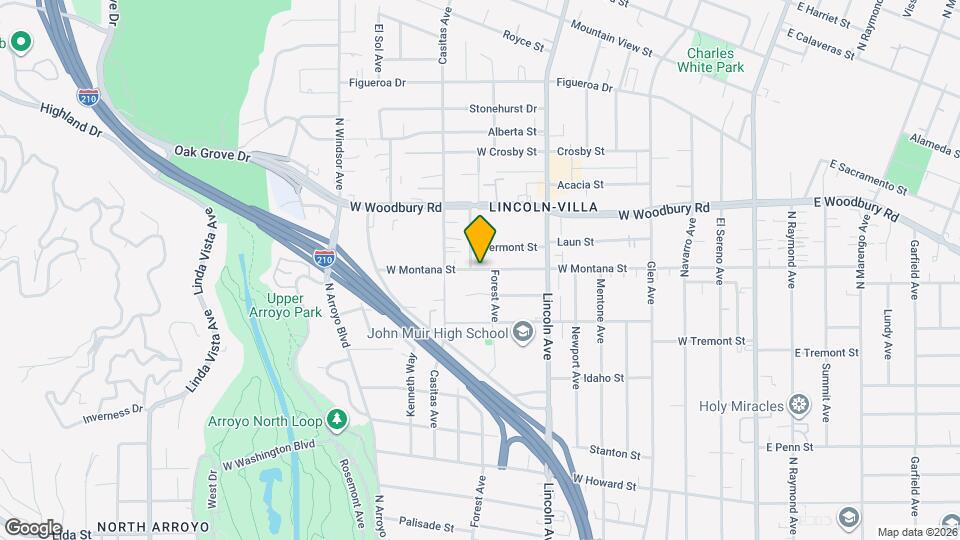 570 W Montana St Map and Location Details