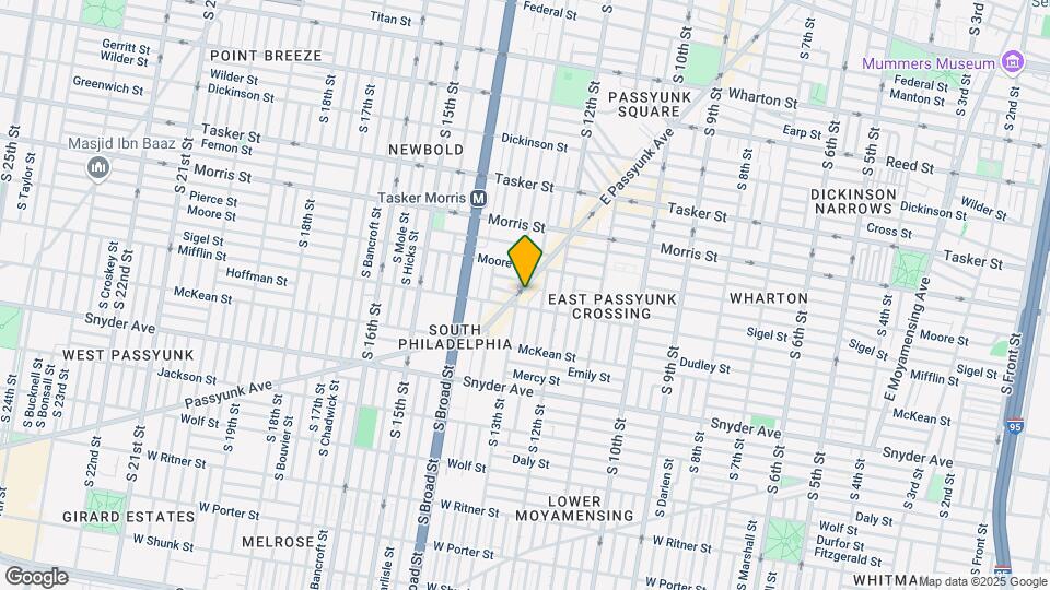 1839 E Passyunk Ave Map and Location Details