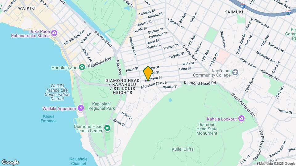 3134 Monsarrat Ave Mapa y Detalles de la Ubicación
