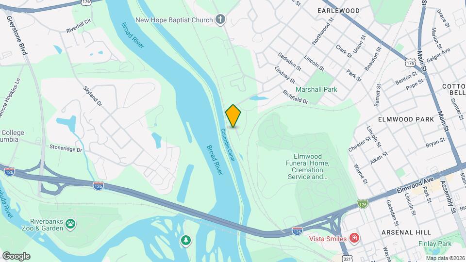 215 Northwood St Map and Location Details