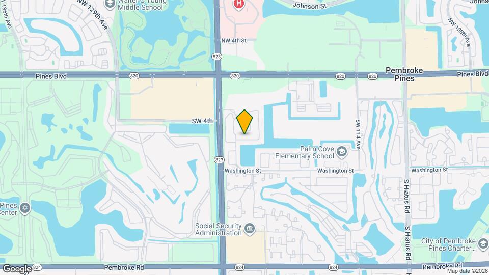 12111 SW 5th Ct Map and Location Details