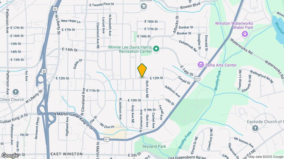 1137 N Cameron Ave Mapa y Detalles de la Ubicación