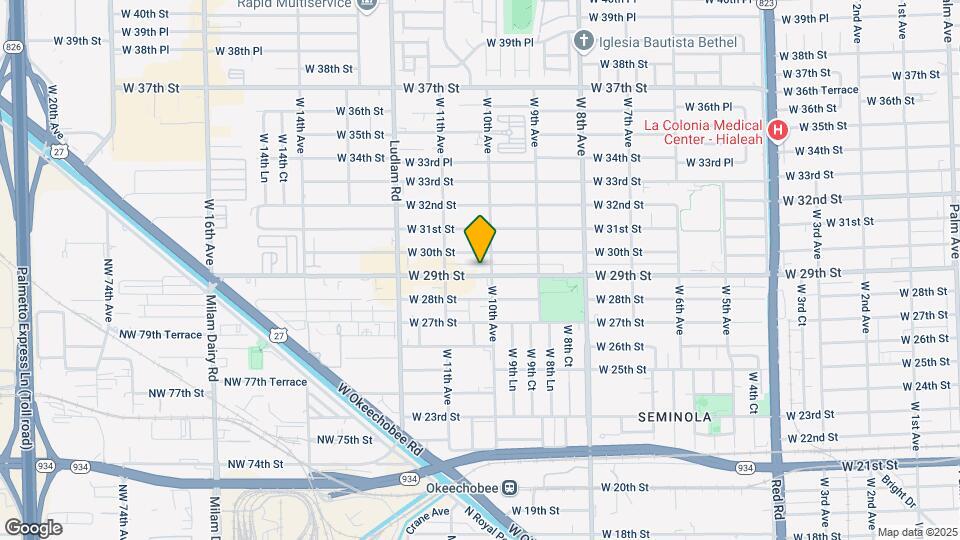 1023 W 29th St, Unit 1 Mapa y Detalles de la Ubicación