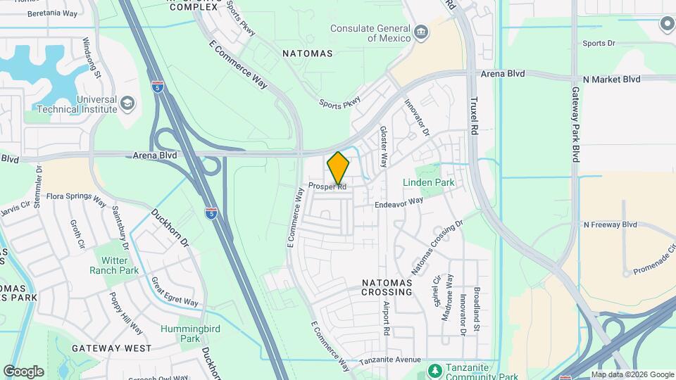 2516 Prosper Rd Map and Location Details