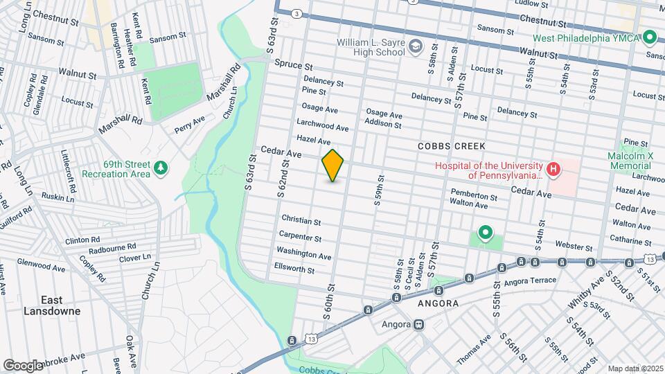 6025 Catharine St Map and Location Details