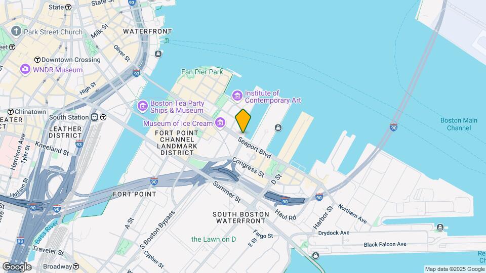 150 Seaport Blvd Map and Location Details