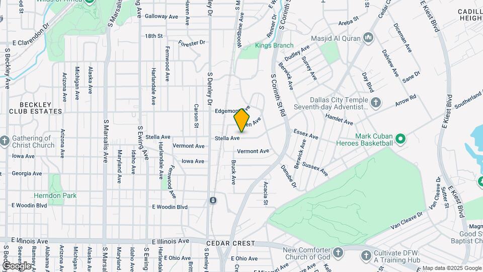 1439 Stella Ave Map and Location Details