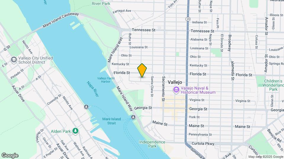 504 Branciforte St Map and Location Details