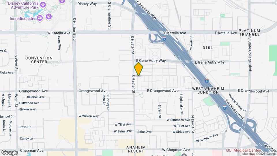 2041 S Sprague Ln Mapa y Detalles de la Ubicación