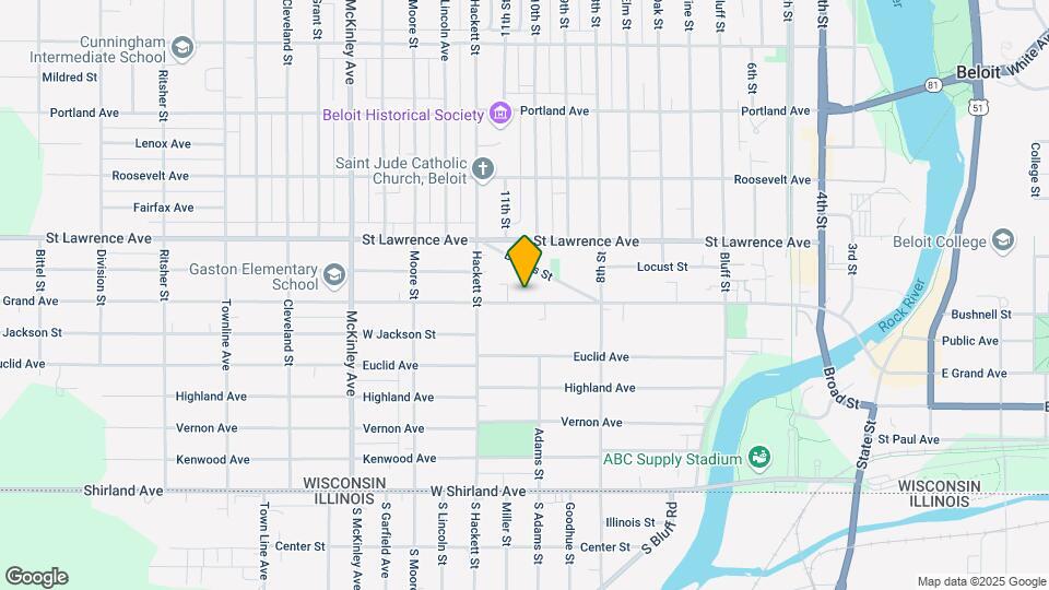 940 W Grand Ave Map and Location Details