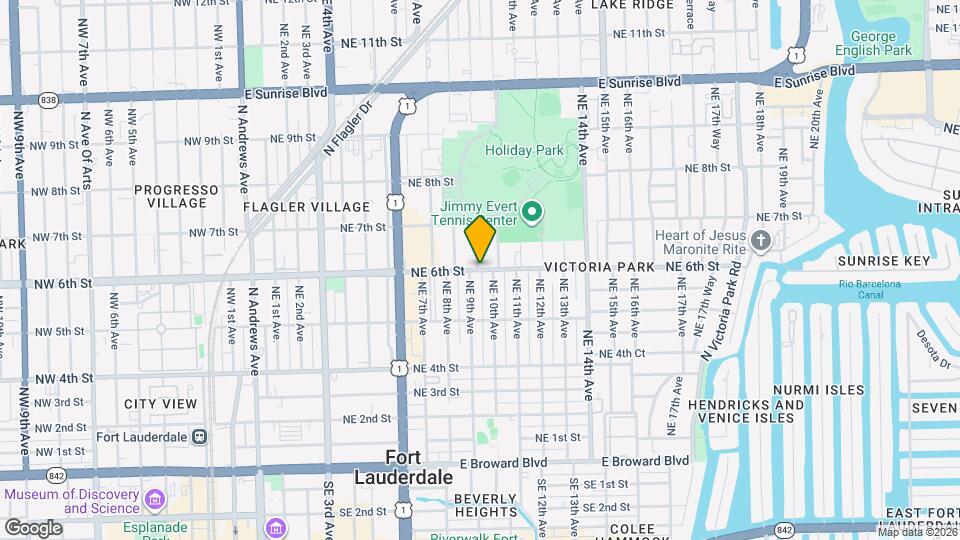 904 NE 6th St Map and Location Details