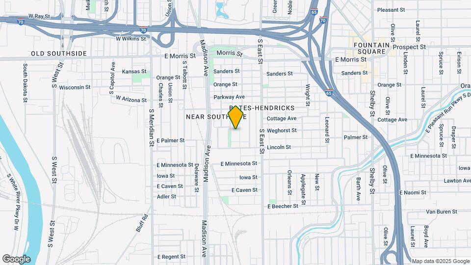 1513 S Alabama St Map and Location Details