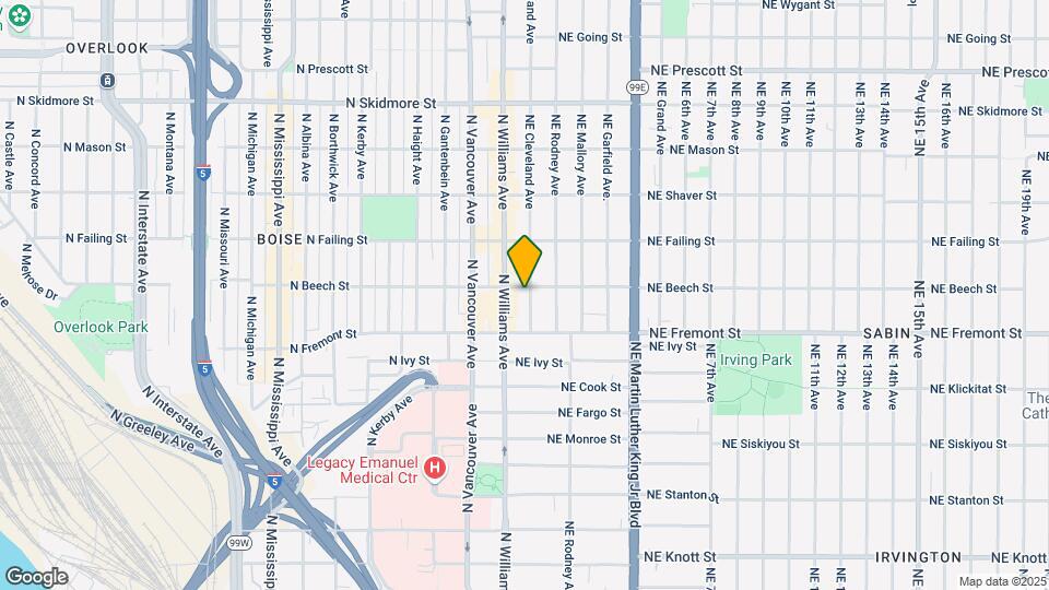 36 NE Beech St-Unit -A Map and Location Details