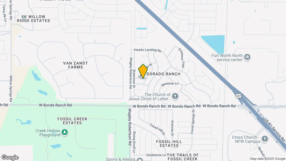 10805 Middleglen Rd Mapa y Detalles de la Ubicación