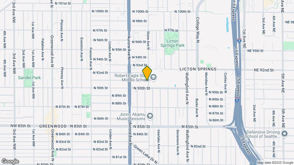 9017 Stone Ave N Mapa y Detalles de la Ubicación