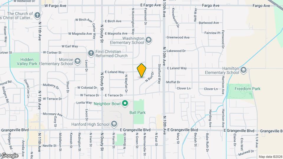 2017 Fairmont Dr Map and Location Details