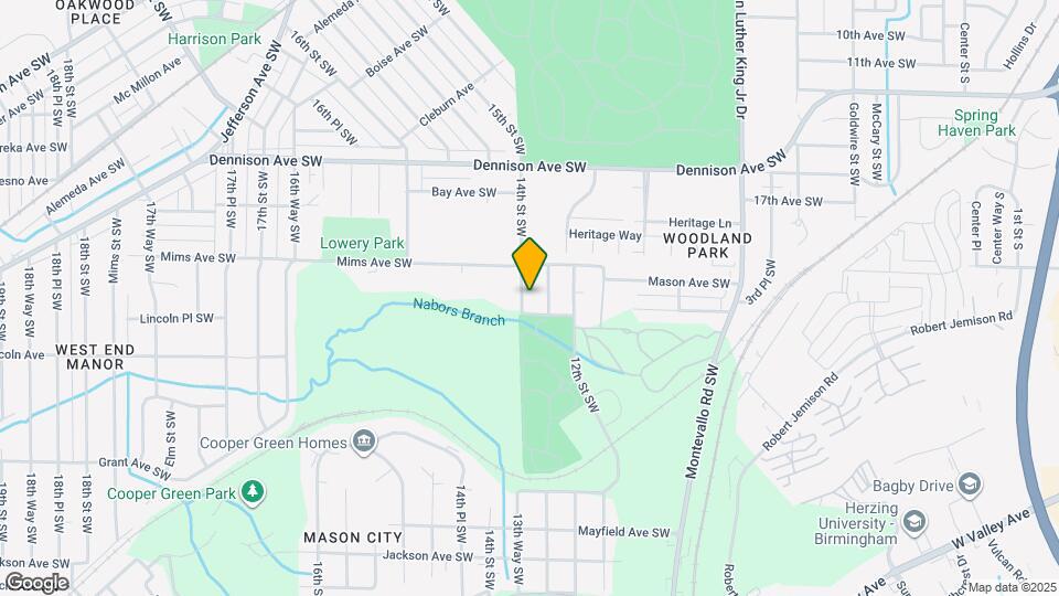 1527 14th St SW Map and Location Details