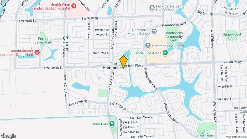 15560 SW 104th Ter Map and Location Details