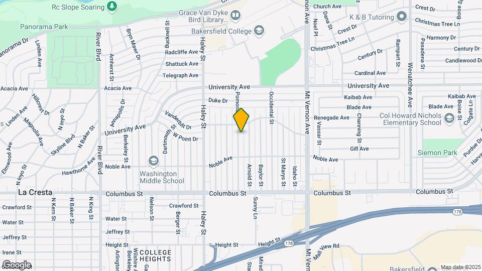 3101 Pomona St Map and Location Details
