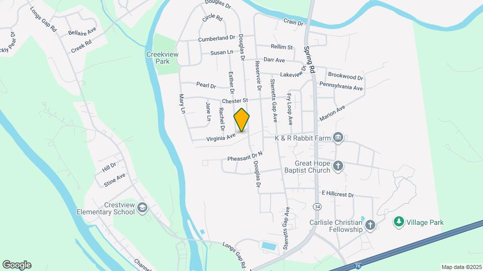 112 Virginia Ave Map and Location Details