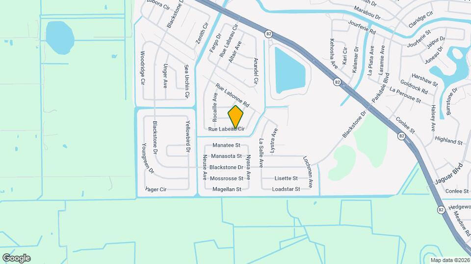 858 Rue Labeau Cir Map and Location Details