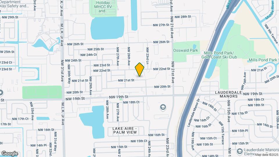 2451 NW 21st St Map and Location Details