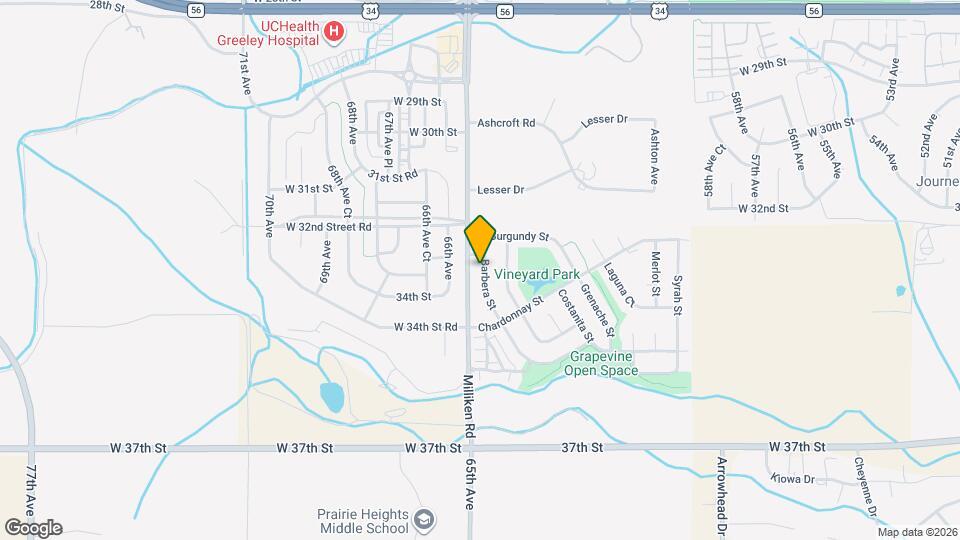 3207 Barbera St Map and Location Details