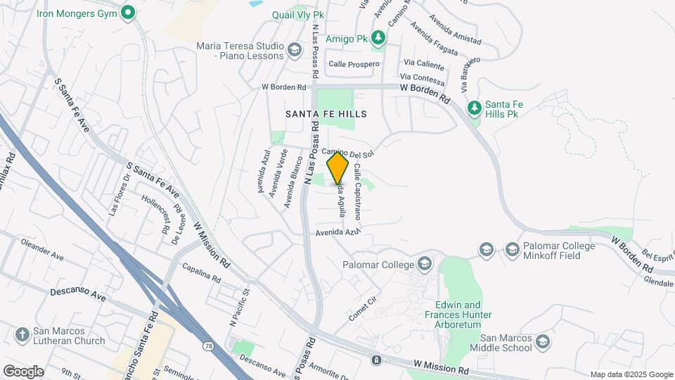 1202 Corte Dulce Map and Location Details